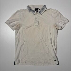 Hugo Boss Slim Fit Pima Cotton Polo Shirt White - Small